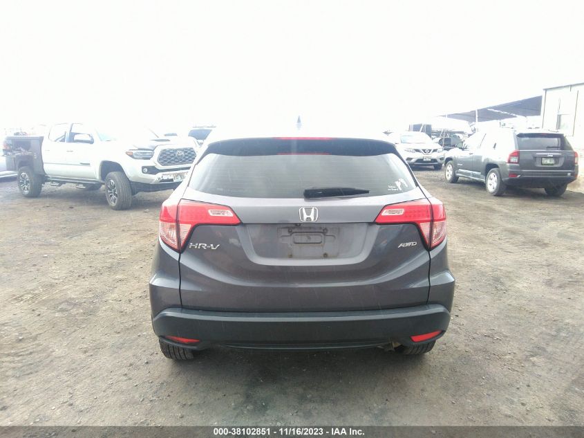 2017 HONDA HR-V LX - 3CZRU6H3XHG700915