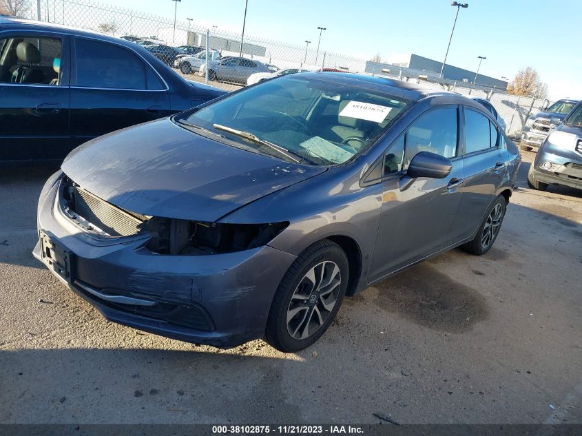 2015 HONDA CIVIC EX - 2HGFB2F83FH563725