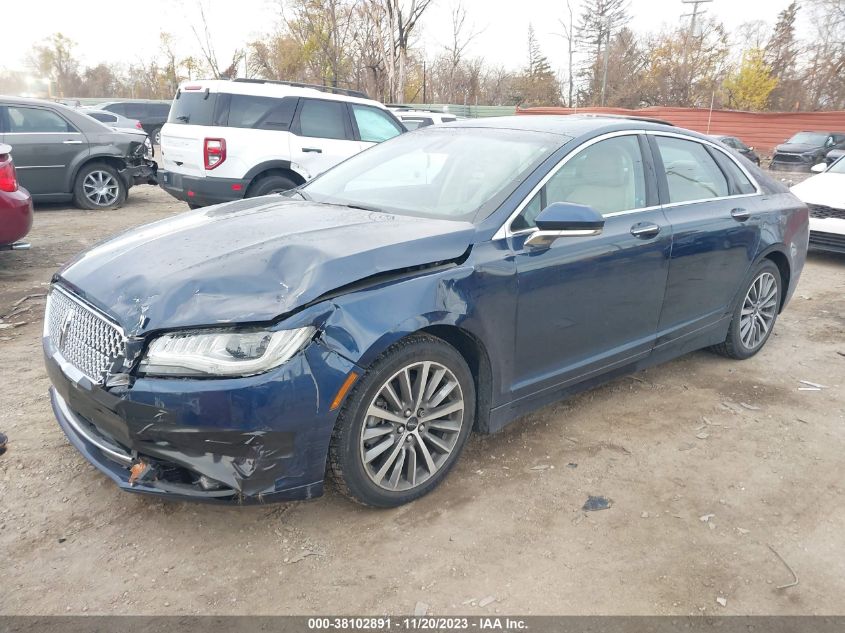 2017 LINCOLN MKZ SELECT - 3LN6L5C99HR615176
