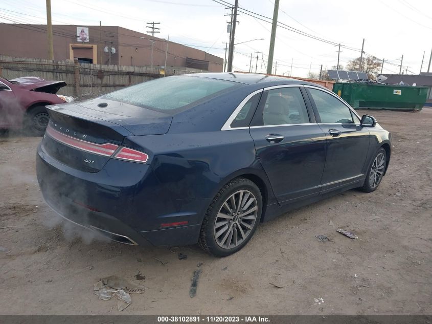 2017 LINCOLN MKZ SELECT - 3LN6L5C99HR615176