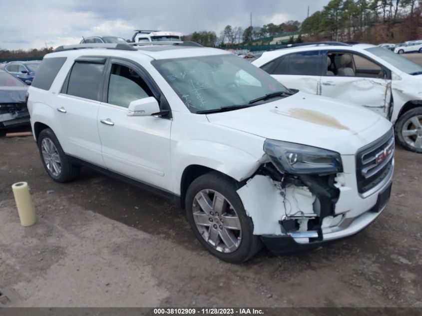 Lot #2541528342 2017 GMC ACADIA LIMITED LIMITED salvage car