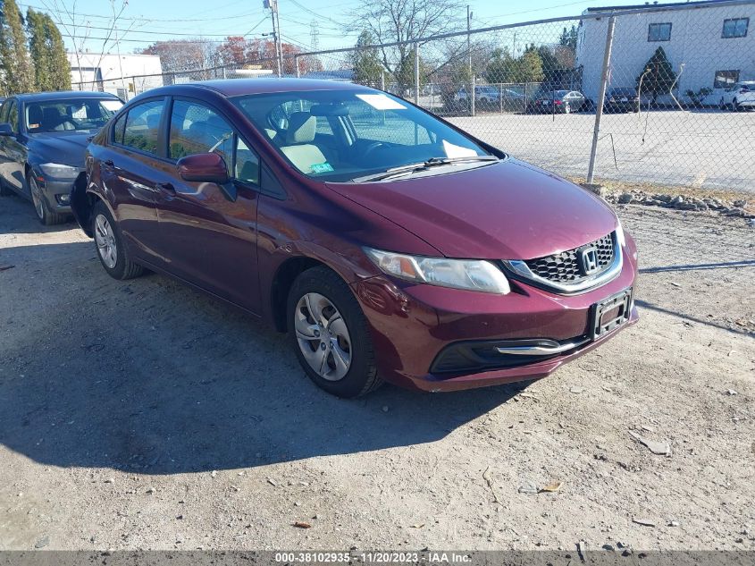 2014 HONDA CIVIC LX - 2HGFB2F53EH534763
