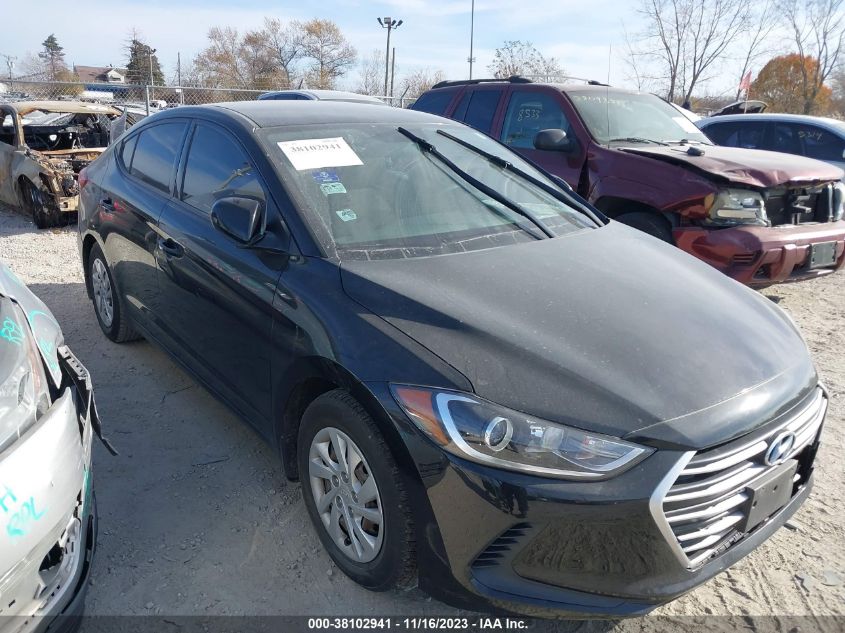 Lot #2525412924 2018 HYUNDAI ELANTRA SE salvage car