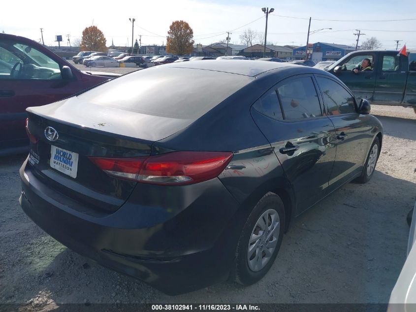 2018 HYUNDAI ELANTRA SE - 5NPD74LF0JH260522