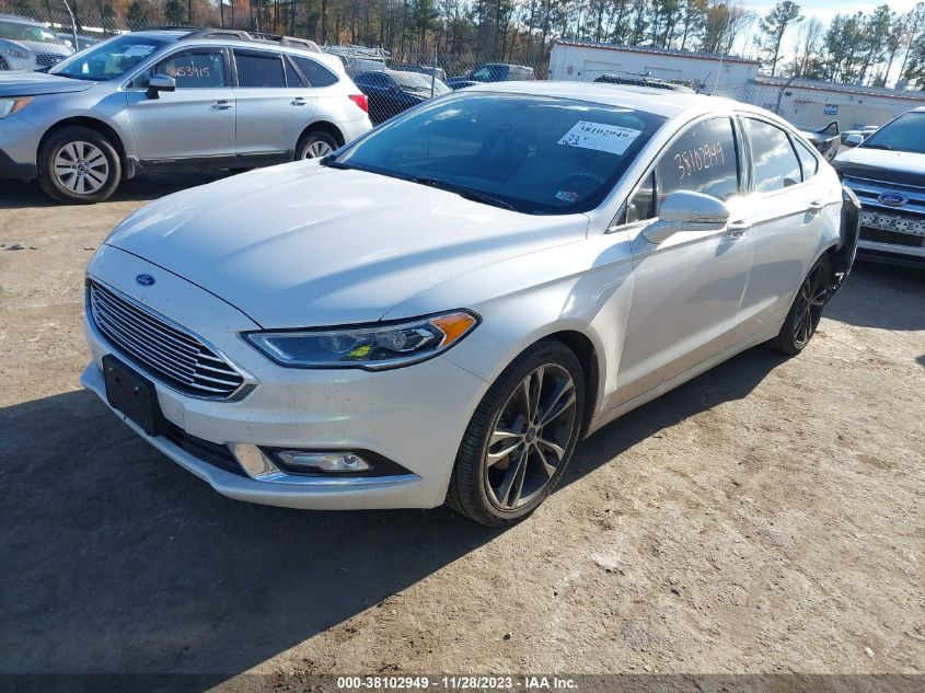 2017 FORD FUSION TITANIUM - 3FA6P0K95HR103644