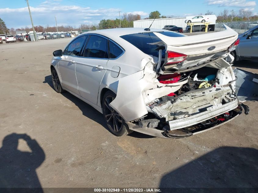 2017 FORD FUSION TITANIUM - 3FA6P0K95HR103644