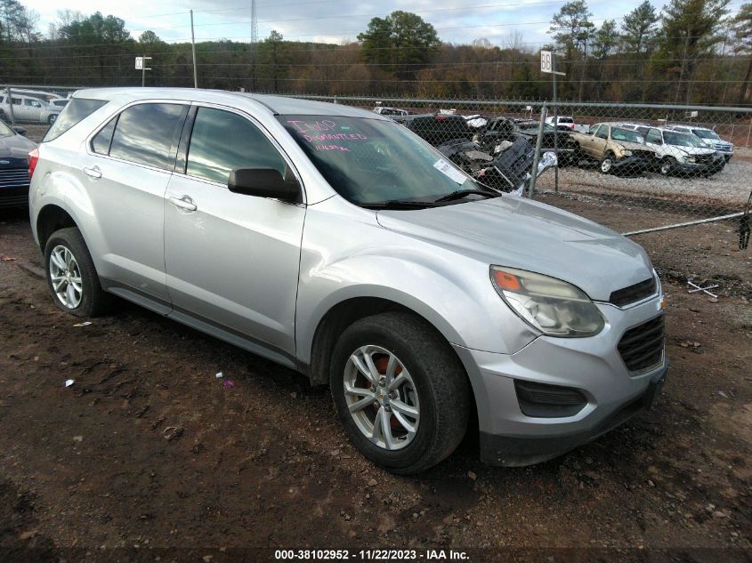 2017 CHEVROLET EQUINOX LS - 2GNFLEEK1H6255064