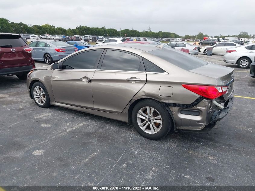 2014 HYUNDAI SONATA GLS - 5NPEB4AC3EH905665