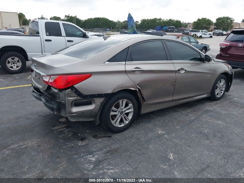 2014 HYUNDAI SONATA GLS - 5NPEB4AC3EH905665