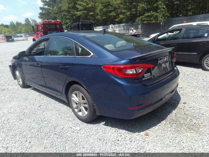 2015 HYUNDAI SONATA 1.6T ECO - 5NPE24AA7FH141111