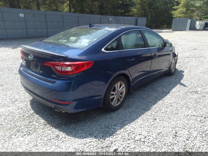2015 HYUNDAI SONATA 1.6T ECO - 5NPE24AA7FH141111