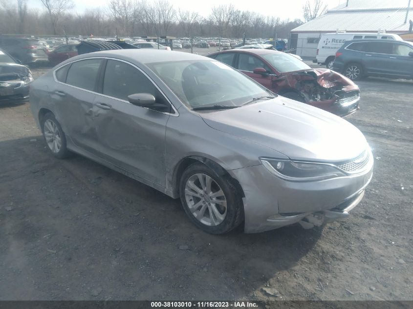 VIN 1C3CCCAB6FN747687 2015 CHRYSLER 200 no.1