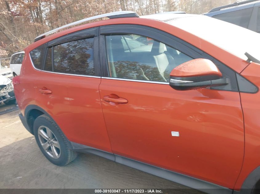 2015 TOYOTA RAV4 XLE - 2T3RFREV1FW350658