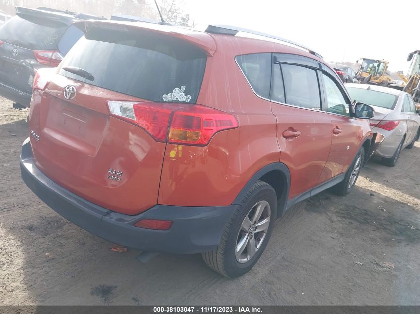 2015 TOYOTA RAV4 XLE - 2T3RFREV1FW350658