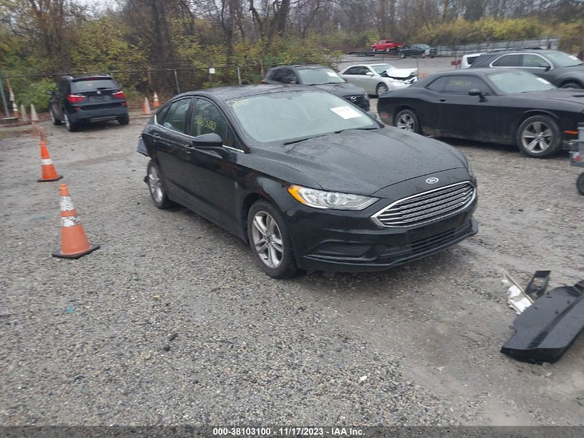 2018 FORD FUSION SE - 3FA6P0HD9JR193334