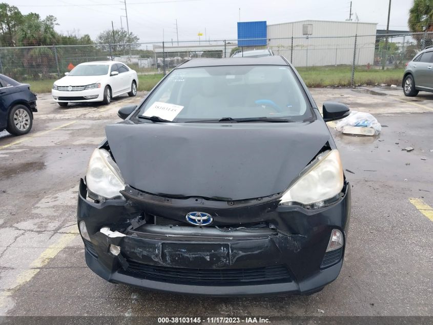 2013 TOYOTA PRIUS C ONE - JTDKDTB32D1049559