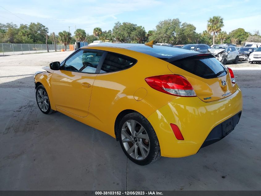 2016 HYUNDAI VELOSTER - KMHTC6AD7GU269698