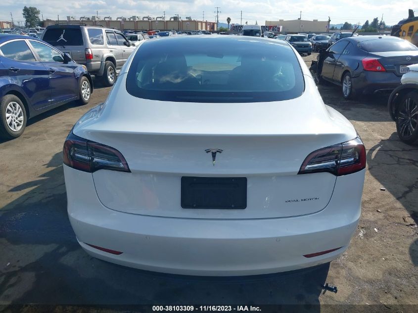 2022 TESLA MODEL 3 LONG RANGE DUAL MOTOR - 5YJ3E1EB0NF210542