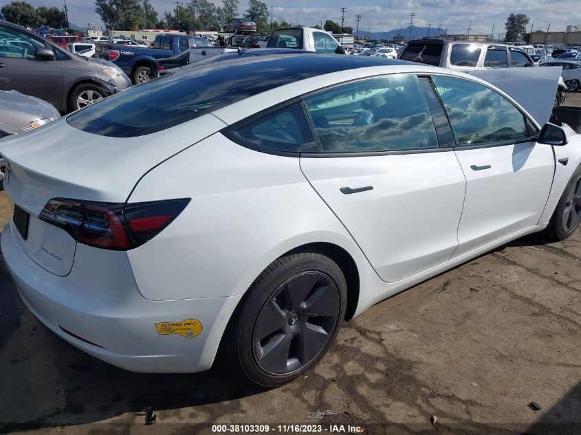 2022 TESLA MODEL 3 LONG RANGE DUAL MOTOR - 5YJ3E1EB0NF210542