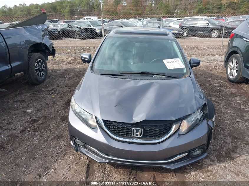 2015 HONDA CIVIC EXL - 19XFB2F97FE056300