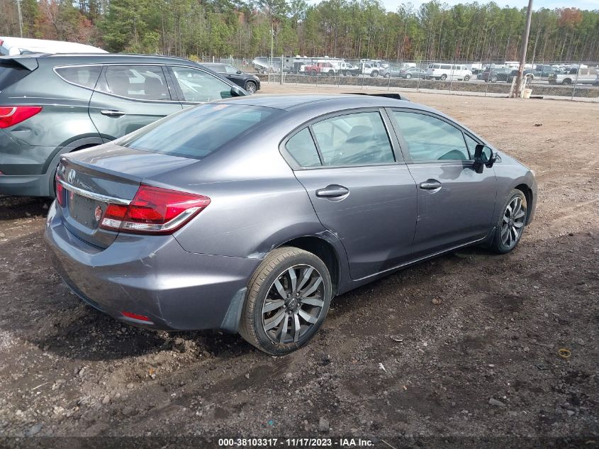 2015 HONDA CIVIC EXL - 19XFB2F97FE056300