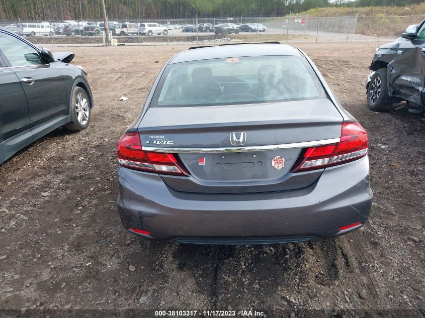 2015 HONDA CIVIC EXL - 19XFB2F97FE056300