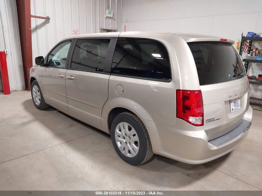 2014 DODGE GRAND CARAVAN AVP/SE - 2C4RDGBG8ER356174