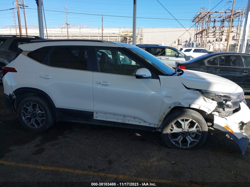 VIN KNDERCAA7N7334609 2022 KIA SELTOS EX