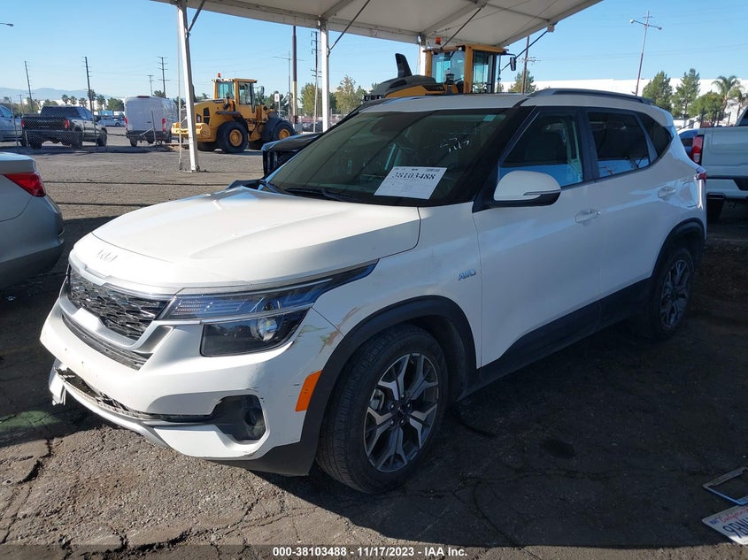 VIN KNDERCAA7N7334609 2022 KIA SELTOS EX