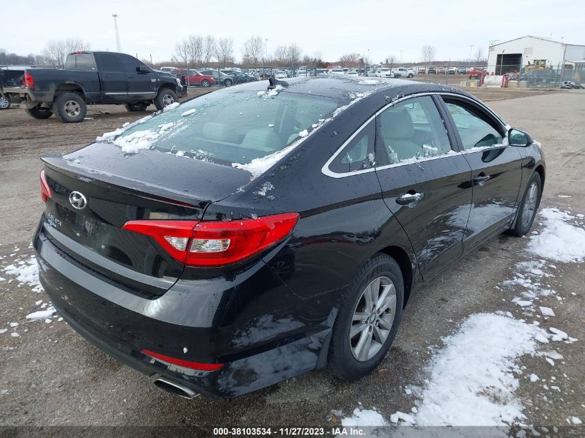 2015 HYUNDAI SONATA SE - 5NPE24AF8FH225837