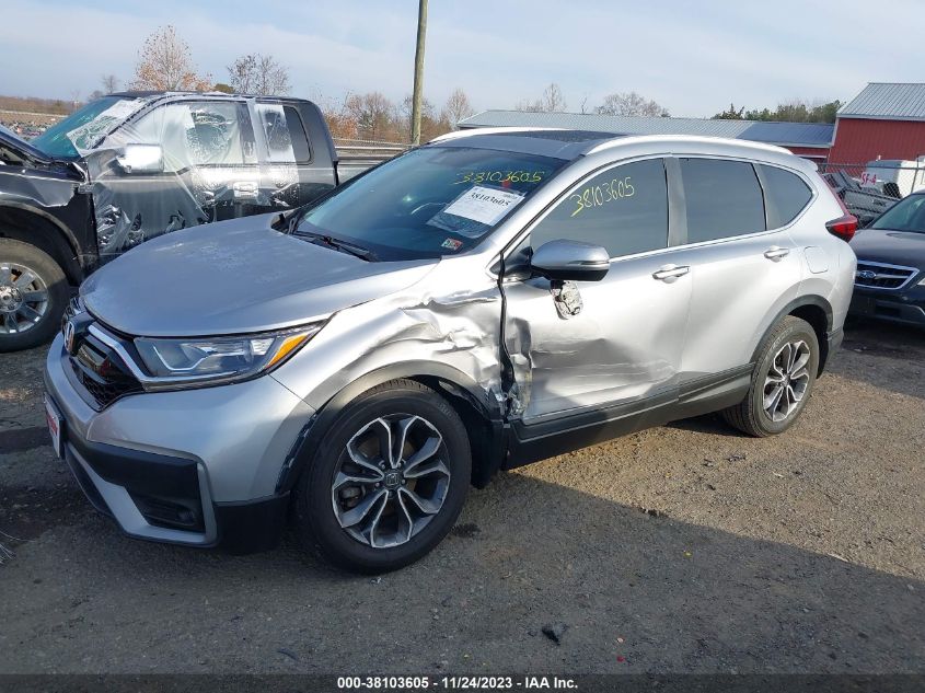 VIN 7FARW2H86LE011204 2020 HONDA CR-V AWD EX-L