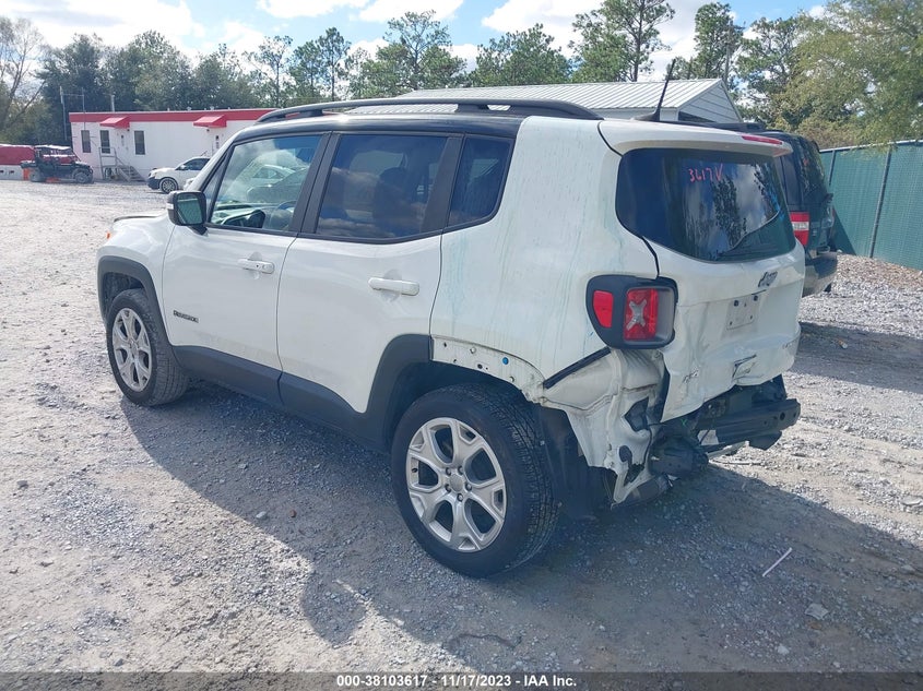 VIN ZACNJBD12KPJ85700 2019 JEEP RENEGADE LIMITED