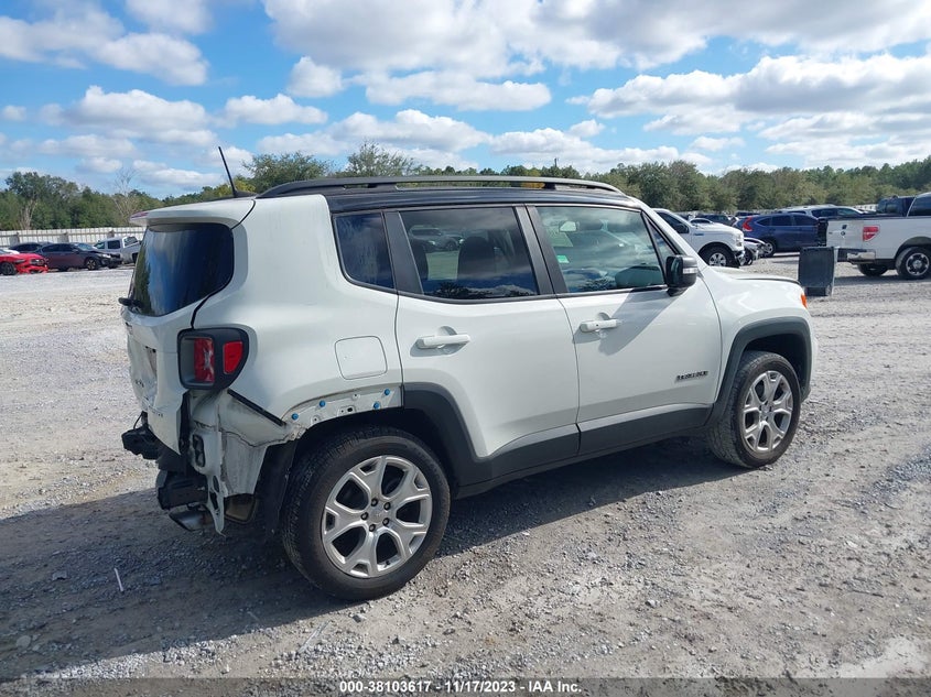 VIN ZACNJBD12KPJ85700 2019 JEEP RENEGADE LIMITED