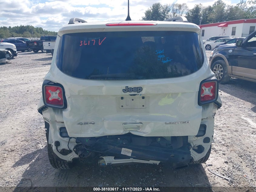 VIN ZACNJBD12KPJ85700 2019 JEEP RENEGADE LIMITED
