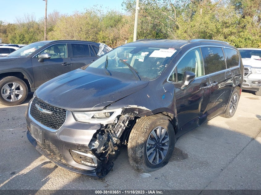 VIN 2C4RC1L71MR578424 2021 CHRYSLER PACIFICA HYBRID TOURING L