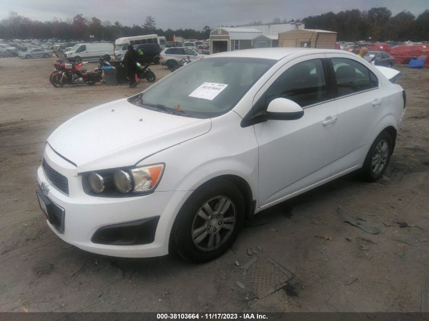 2014 CHEVROLET SONIC LT AUTO - 1G1JC5SH6E4240934