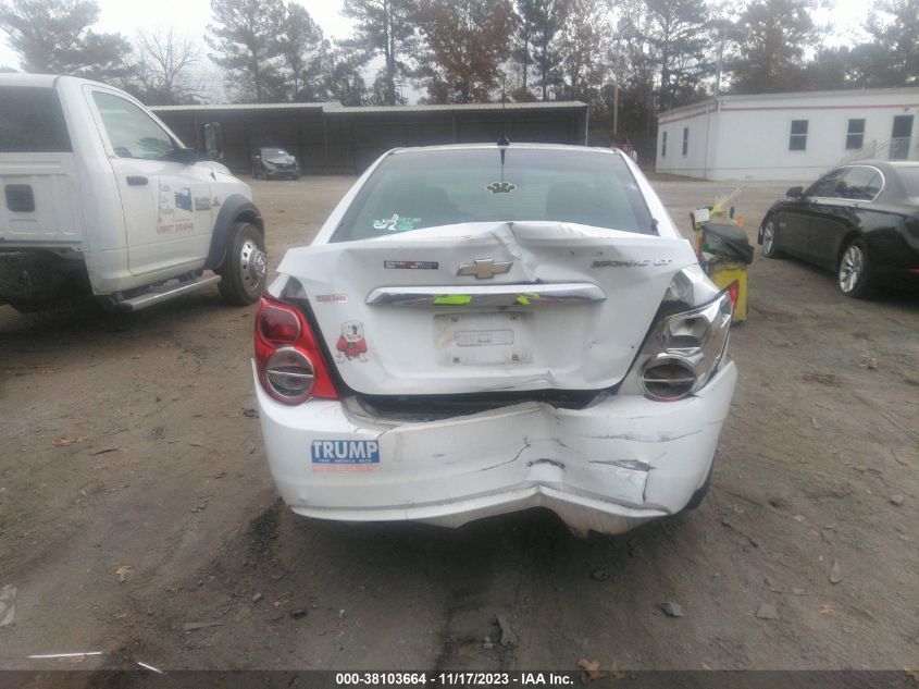 2014 CHEVROLET SONIC LT AUTO - 1G1JC5SH6E4240934