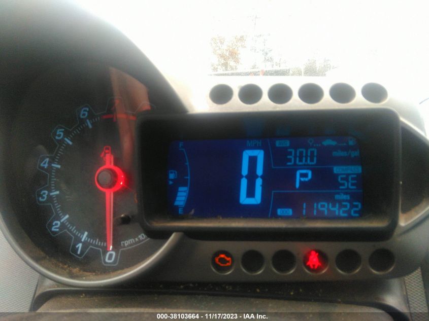 2014 CHEVROLET SONIC LT AUTO - 1G1JC5SH6E4240934