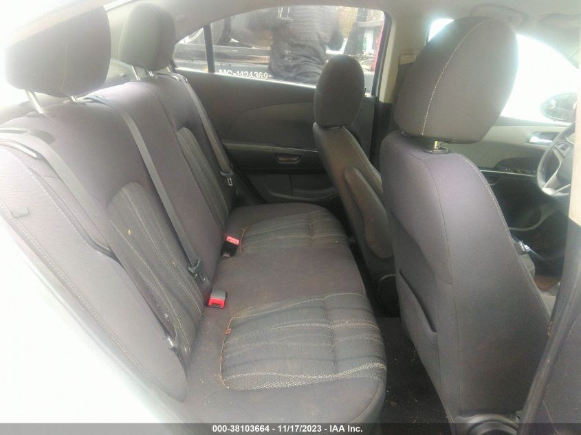 2014 CHEVROLET SONIC LT AUTO - 1G1JC5SH6E4240934
