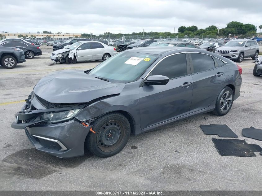 VIN 2HGFC2F65LH505283 2020 HONDA CIVIC LX