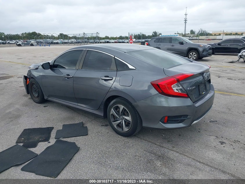 VIN 2HGFC2F65LH505283 2020 HONDA CIVIC LX
