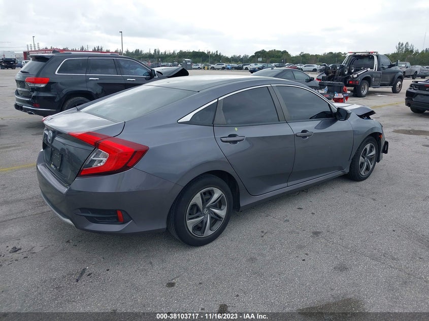 VIN 2HGFC2F65LH505283 2020 HONDA CIVIC LX