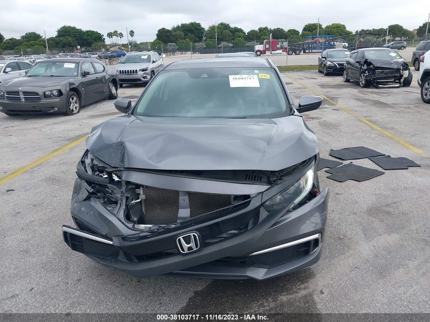 VIN 2HGFC2F65LH505283 2020 HONDA CIVIC LX