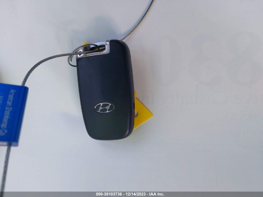 2013 HYUNDAI VELOSTER TURBO W/BLUE INT - KMHTC6AE0DU136852