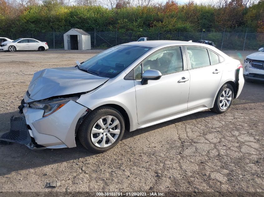 2021 TOYOTA COROLLA LE - JTDEPMAE8MJ151736