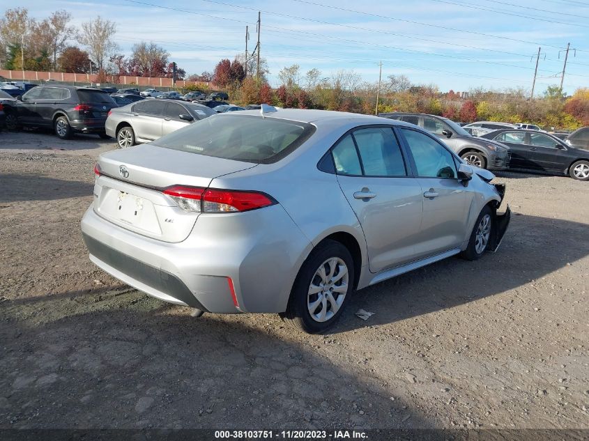 2021 TOYOTA COROLLA LE - JTDEPMAE8MJ151736