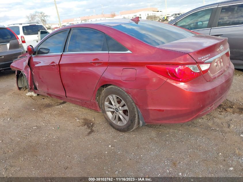 2013 HYUNDAI SONATA GLS - 5NPEB4AC0DH515167