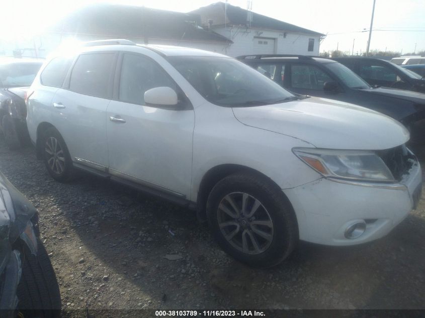2013 NISSAN PATHFINDER SL - 5N1AR2MM8DC686176