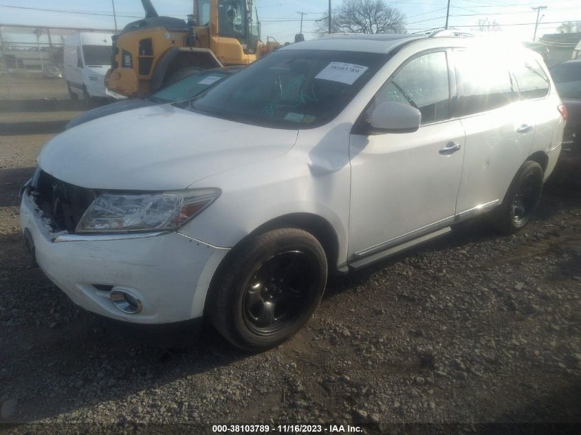 2013 NISSAN PATHFINDER SL - 5N1AR2MM8DC686176
