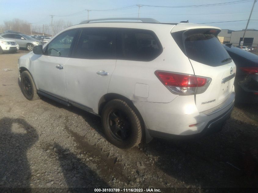 2013 NISSAN PATHFINDER SL - 5N1AR2MM8DC686176